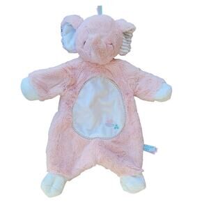 Baby Lovey Elephant Plush Pink Unstuffed Body Douglas Comfort Security Blanket